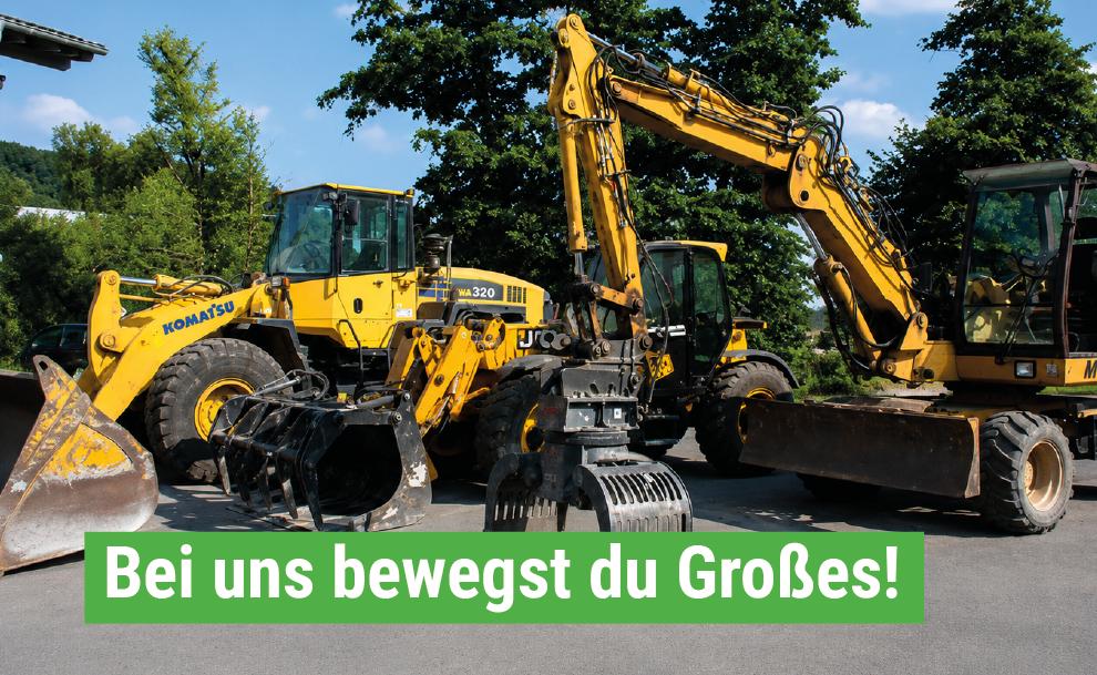Radlader & Baggerarbeiten